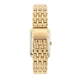 Fossil Raquel Three Hand Date White Dial Gold Steel Strap Watch For Women - ES5220 Buy Now By Fossil