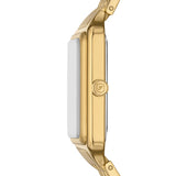 Fossil Raquel Three Hand Date Green Dial Gold Steel Strap Watch For Women - ES5341 Buy Now By Fossil