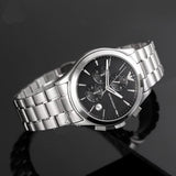 Emporio Armani Paolo Chronograph Black Dial Silver Steel Strap Watch For Men - AR11602 Buy Now By Emporio Armani