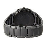 Emporio Armani Ceramica Chronograph Black Dial Black Steel Strap Watch For Men - AR1451 Buy Now By Emporio Armani