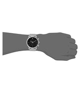 Emporio Armani Classic Chronograph Black Dial Silver Mesh Bracelet Watch For Men - AR1808 Buy Now By Emporio Armani