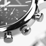 Emporio Armani Luigi Chronograph Black Dial Silver Mesh Bracelet Watch For Men - AR1811 Buy Now By Emporio Armani