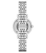 Emporio Armani Meccanico Mother of Pearl Dial Silver Steel Strap Watch For Women - AR1991 Buy Now By Emporio Armani
