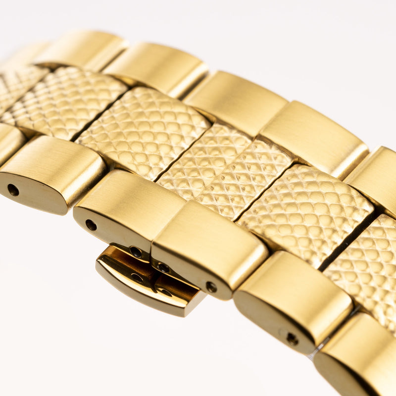 Emporio Armani Chronograph Black Dial Gold Steel Strap Watch For Men - AR5857 Buy Now By Emporio Armani