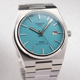 Tissot PRX Powermatic 80 Ice Blue Dial Silver Steel Strap Watch for Men - T137.207.11.351.00 Buy Now By Tissot