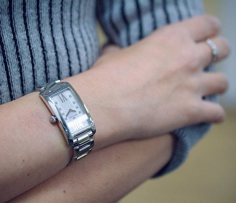 Maurice Lacroix Fiaba Mother of Pearl Dial Silver Steel Strap Watch for Women - FA2164-SS002-170 Buy Now By Maurice Lacroix