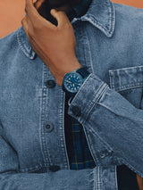 IWC Pilot’s Watch Automatic "Laureus Sport for Good" Edition Blue Dial Blue Nylon Strap Watch for Men - IW328101 Buy Now By IWC