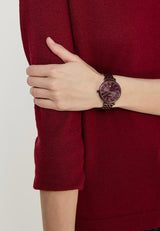 Fossil Jacqueline Brown Dial Brown Steel Strap Watch for Women - ES4100 Buy Now By Fossil