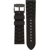 Fossil Machine Chronograph Black Dial Black Silicone Strap Watch for Men - FS4487 Buy Now By Fossil