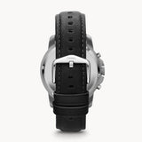 Fossil Grant Chronograph Black Dial Black Leather Strap Watch for Men - FS4812 Buy Now By Fossil
