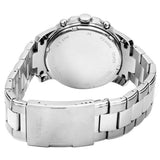 Fossil Grant Chronograph Black Dial Silver Steel Strap Watch for Men - FS4994 Buy Now By Fossil