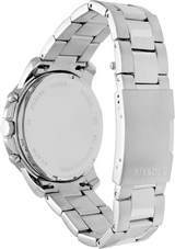 Fossil Grant Sport Chronograph Black Dial Silver Steel Strap Watch for Men - FS5236 Buy Now By Fossil