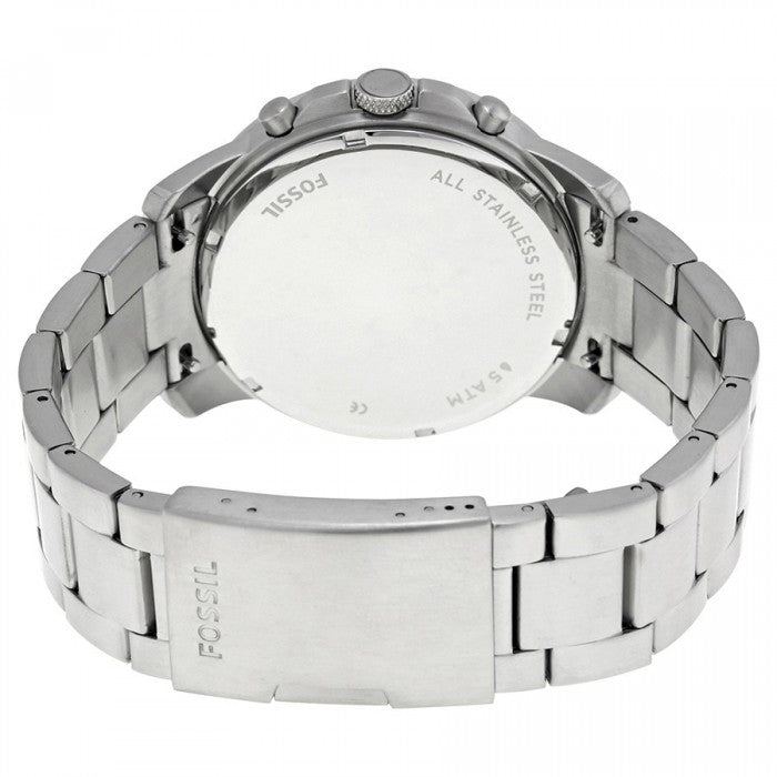 Fossil Grant Sport Chronograph Blue Dial Silver Steel Strap Watch for Men - FS5238 Buy Now By Fossil