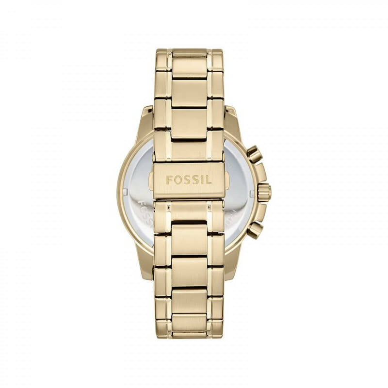 Fossil Machine Gold Dial Gold Steel Strap Watch for Men - FS5264 Buy Now By Fossil