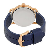 Fossil The Commuter Blue Dial Blue Leather Strap Watch for Men - FS5274 Buy Now By Fossil