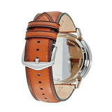 Fossil Garrett Chronograph Blue Dial Brown Leather Strap Watch for Men - FS5625 Buy Now By Fossil