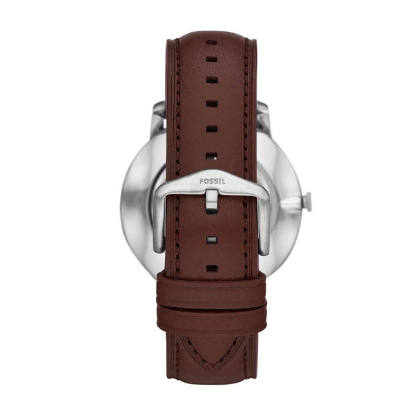 Fossil The Minimalist 3H Black Dial Brown Leather Strap Watch for Men - FS5464 Buy Now By Fossil