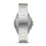 Fossil Garrett Analog Black Dial Two Tone Steel Strap Watch for Men - FS5771 Buy Now By Fossil