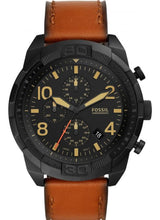 Fossil Bronson Black Dial Brown Leather Strap Watch for Men - FS5714 Buy Now By Fossil