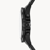Fossil Riley Multifunction Black Dial Black Steel Strap Watch for Women - ES4519 Buy Now By Fossil