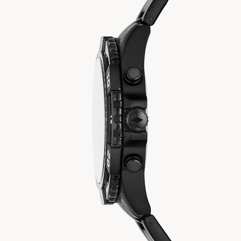 Fossil Riley Multifunction Black Dial Black Steel Strap Watch for Women - ES4519 Buy Now By Fossil