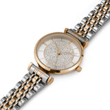 Emporio Armani Gianni T Bar White Dial Two Tone Steel Strap Watch For Women - AR8031 Buy Now By Emporio Armani