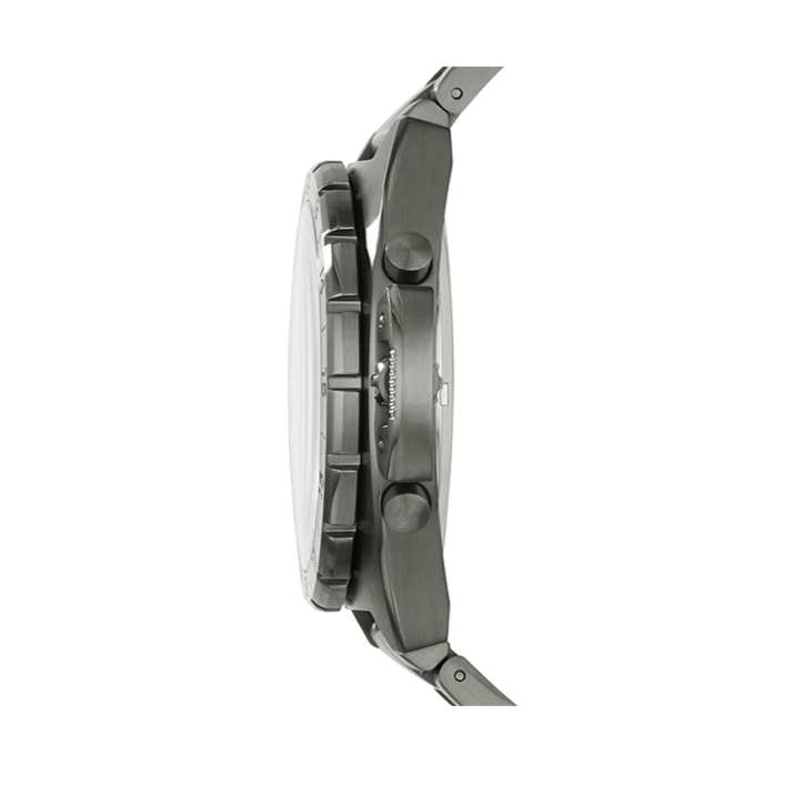 Fossil Bannon Multifunction Chronograph Green Dial Grey Steel Strap Watch for Men - BQ2504 Buy Now By Fossil