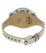 Fossil Boyfriend White Dial Beige Leather Strap Watch for Women - ES3811 Buy Now By Fossil