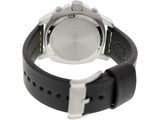 Fossil Modern Machine Chronograph Black Dial Black Leather Strap Watch for Men - FS4928 Buy Now By Fossil