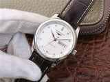 Longines Master Collection Automatic 38.5mm Silver Diamond Dial Brown Leather Strap Watch for Men - L2.755.4.77.3 Buy Now By Longines