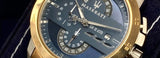 Maserati Ingegno Chronograph Blue Dial Two Tone Steel Strap Watch for Men - R8873619002 Buy Now By Maserati