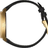 Gucci GG2570 Quartz Black Dial Black Leather Strap Watch For Women - YA142408 Buy Now By Gucci