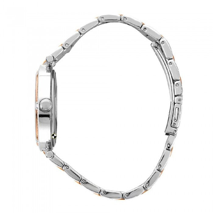 Guess Park Ave Silver Dial Two Tone Steel Strap Watch for Women - W0636L1 Buy Now By Guess