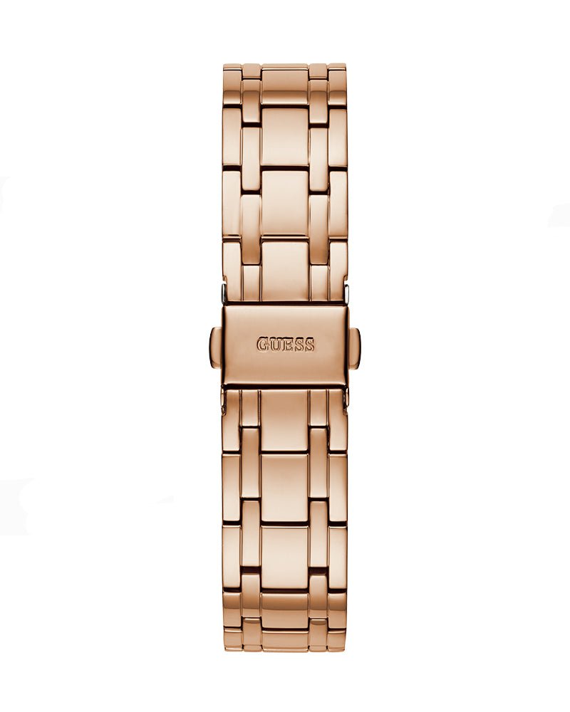 Guess Montauk Rose Gold Dial Rose Gold Steel Strap Watch For Women - W0933L3 Buy Now By Guess