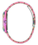 Guess Cosmo Diamonds Silver Dial Multicolor Steel Strap Watch for Women - GW0033L6 Buy Now By Guess
