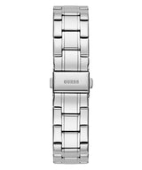 Guess Sparkler Diamonds Silver Dial Silver Steel Strap Watch for Women - GW0111L1 Buy Now By Guess