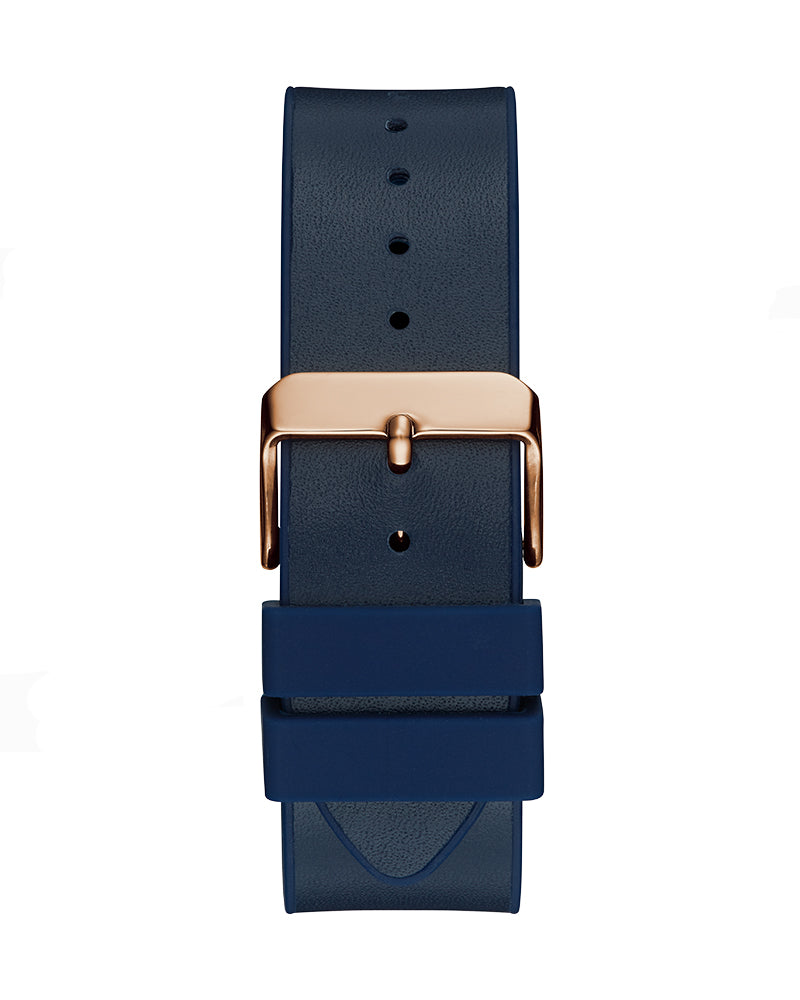 Guess Phoenix Multifunction Blue Dial Blue Rubber Strap Watch for Men - GW0202G4 Buy Now By Guess