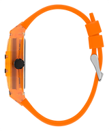 Guess Phoenix Multifunction Black Dial Orange Rubber Strap Watch For Men - GW0203G10 Buy Now By Guess