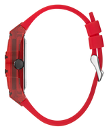 Guess Phoenix Multifunction Black Dial Red Rubber Strap Watch for Men - GW0203G5 Buy Now By Guess