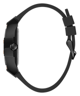 Guess Phoenix Multifunction Black Dial Black Silicone Strap Watch For Men - GW0203G8 Buy Now By Guess