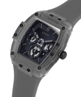 Guess Phoenix Multifunction Black Dial Grey Silicone Strap Watch For Men - GW0203G9 Buy Now By Guess