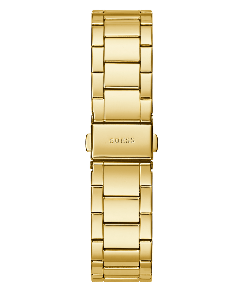 Guess Sugarrush Quartz Multicolor Dial Gold Steel Strap Watch For Women - GW0258L1 Buy Now By Guess