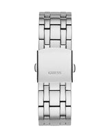 Shop Guess Continental Silver Dial Silver Steel Strap Watch for Men - GW0261G1 in USA