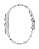 Shop Guess Connoisseur Black Dial Silver Steel Strap Watch for Men - GW0265G1 in USA