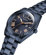 Guess Connoisseur Quartz Blue Dial Blue Steel Strap Watch For Men - GW0265G9 Buy Now By Guess