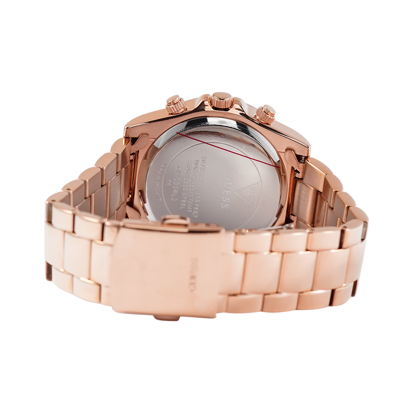 Guess Eclipse Rose Gold Dial Rose Gold Steel Strap Watch for Women - GW0314L3 Buy Now By Guess