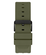 Guess Sport Chronograph Black Dial Green Silicone Strap Watch for Men - W0167G4 Buy Now By Guess