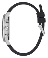 Guess Altitude Chronograph Black Dial Black Rubber Strap Watch for Men - GW0332G1 Buy Now By Guess