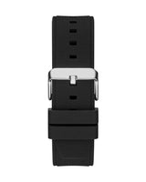 Guess Third Grear Multi Function Black Dial Black Rubber Strap Watch for Men- GW0334G1 Buy Now By Guess