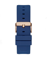 Guess Third Gear Analog Blue Dial Blue Rubber Strap Watch for Men - GW0334G3 Buy Now By Guess